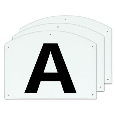 Agradi Obstacle Letters Show Jump A/B/C 27x20cm