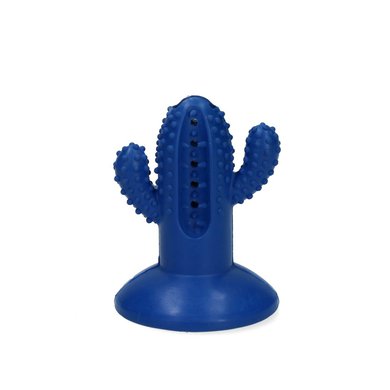 All For Paws Dental Chews Cactus Rubber Blauw S