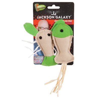 Jackson Galaxy Marinater Toy Fish/lobster 2pk
