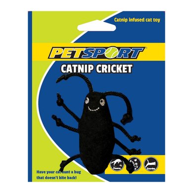 Petsport Catnip Cricket Black
