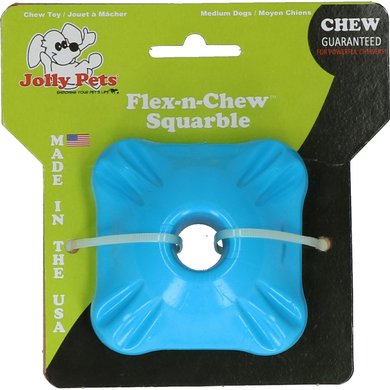 Jolly Flex-n-Chew Squarble Jaune Small