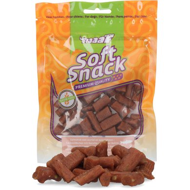 Braaaf Soft Snack Zalmstick met Wortel en Sperzieboon 85g