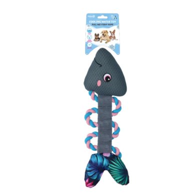 CoolPets Pull me! Fishy Rope Flower