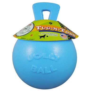 Jolly Ball Tug-n-Toss Bleu layette