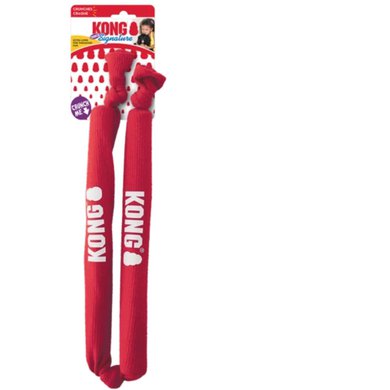 KONG Dog Toy Signature Crunch Rope Double M