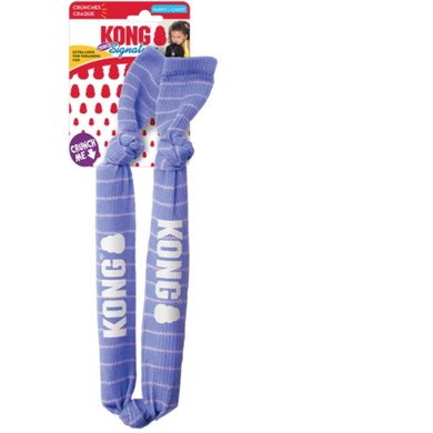 KONG Jouets pour Chien Signature Crunch Rope Double Puppy M/L
