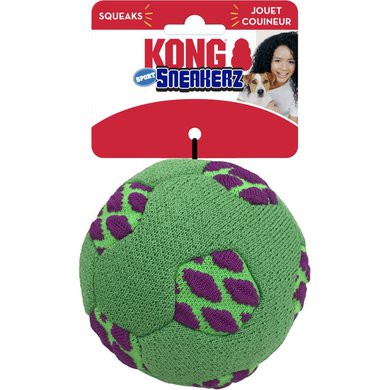KONG Dog Toy Sneakerz Sports Soccer Ball