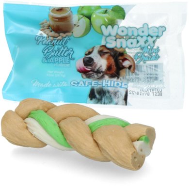 Healthy Chews Wonder Snaxx Braid Cacahouète et Pomme 1pc