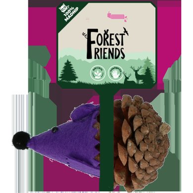 Forest Friends Mouse Paars