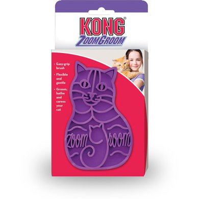 Kong Cat ZoomGroom EU Violet 11cm