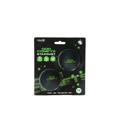 Dog Comets Ball Stardust Black/Green M-2 Pieces
