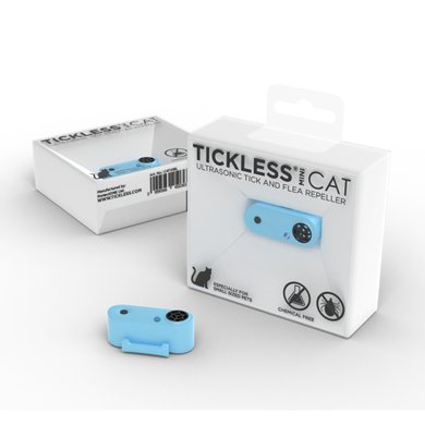 Tickless Chat Rechargeable Bleu