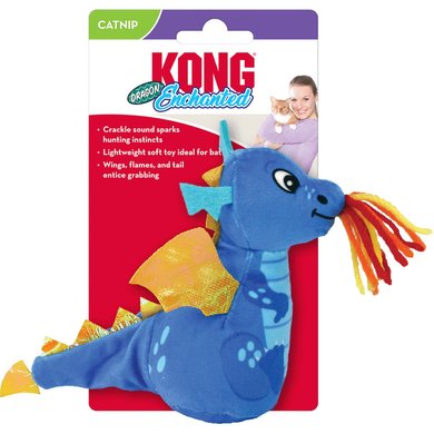 KONG Cat Toy Enchanted Dragon Catnip