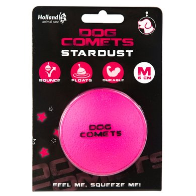 Dog Comets Ball Ball Stardust roze 6cm