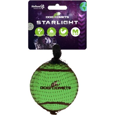 Dog Comets Ball Starlight Green
