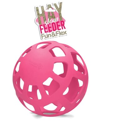 Excellent Hay Slowfeeder Fun and Flex Pink 22cm