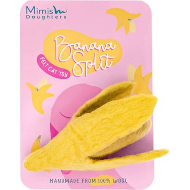 Mimis Daughters Jouet pour Chat The Banana Split