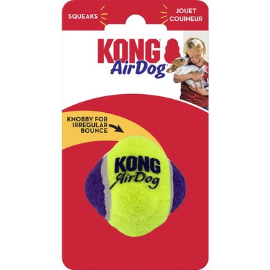KONG Dog Toy AirDog Squeaker Knobby Ball