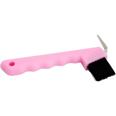 Horka Hoof Pick With Brush Pink