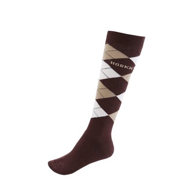 Horka Socks Diamond Dark brown/Beige