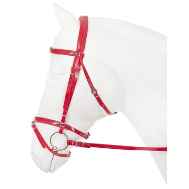 Horka Bridle Synthetic Flashy Red