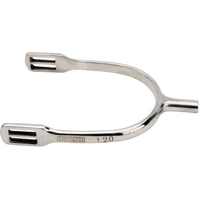 Horka Spurs Flat End Stainless Steel
