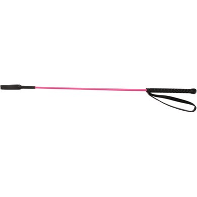 Red Horse Racing Whip Rubber Hot Pink 65cm