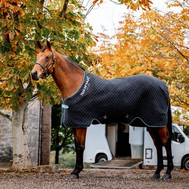 Horseware Cooler Autumn Zwart/Aqua