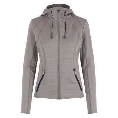 HV Polo Hooded rits Clarice Grey L