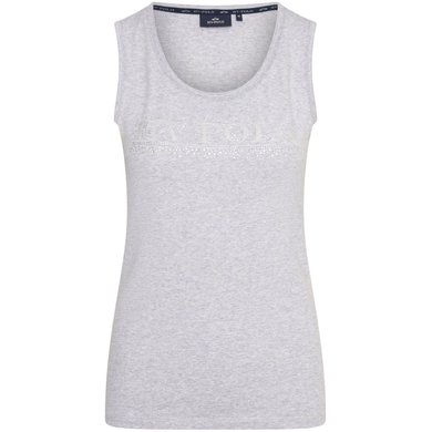 HV Polo T-Shirt Milou Mouwloos Dames Grey Heather S