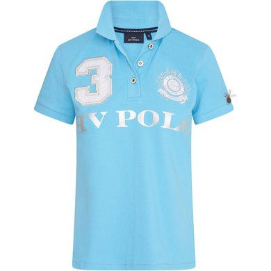HV Polo Polo Favouritas EQ SS Aqua Bleu