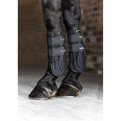 Horseware Protective Leg Boot Black/Yellow