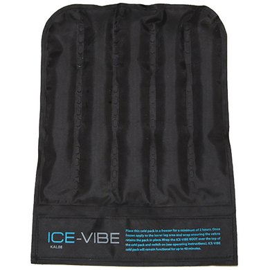 Ice-Vibe Cold Packs Knee 2 Stück Schwarz/Aqua