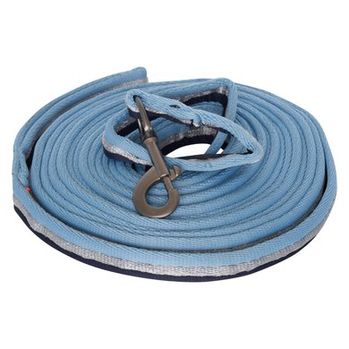 Imperial Riding Lunging Side Rope Cushion Blue/Navy/Silver