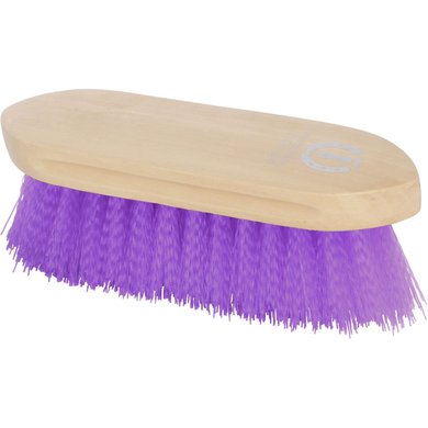 Imperial Riding Brush Hard Wooden Back Royal Purple