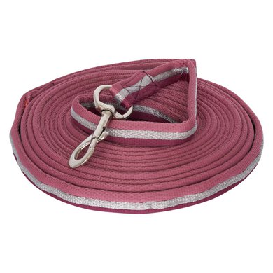 Imperial Riding Lunging Side Rope Cushion Rose/Bordeaux/Silv
