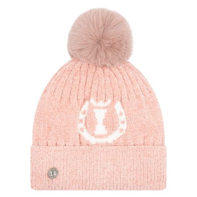 Imperial Riding Beanie Dusty Star Velvet Pink One Size