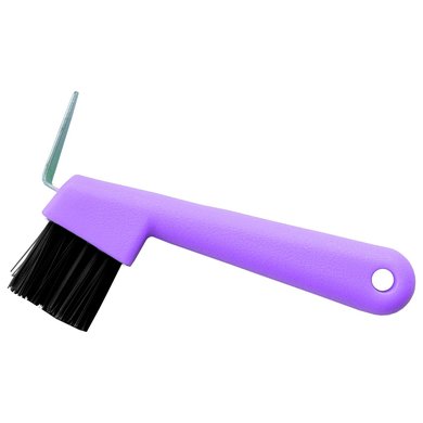 Imperial Riding Hoof Pick with Brush Royal Purple