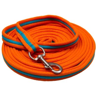 Imperial Riding Lunging Side Rope Crushion Soft 7,8m Neon Orange