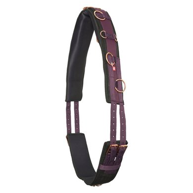 Imperial Riding Lunging Girth Deluxe Additional Nylon Bordeaux
