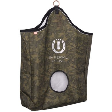 Imperial Riding Sac à Foin Hide & Ride  Olive Vert One Size