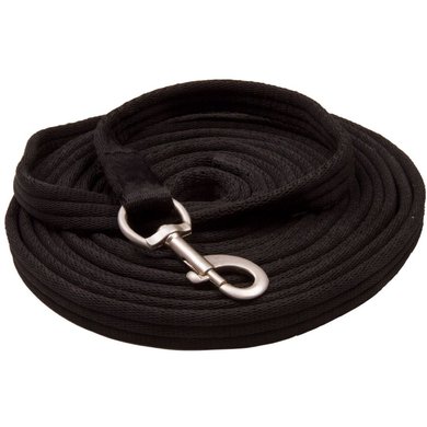 Imperial Riding Lunging Side Rope Soft Cushion Web Extra Black One Size