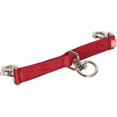 Imperial Riding Lunging Bit Piece Nylon Tango Red
