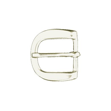 Imperial Riding Bridle Buckle Flat New silver English