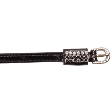Imperial Riding Spur strap Shiny Crystal Black Onesize