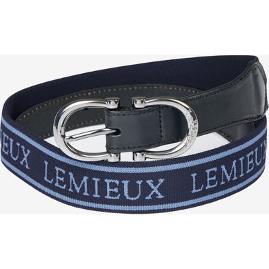 LeMieux Belt Elasticated Navy