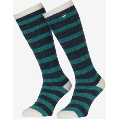 LeMieux Socks Sophie Stripe Spruce