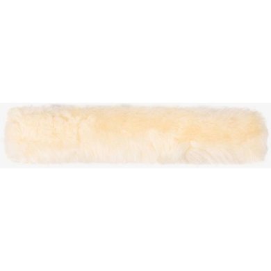 LeMieux Fur Padded Nose Band Faux Lambswool Natural One Size