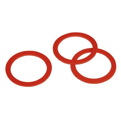 Kerbl Ring voor Ventiel Hiko Rood 5 Stuks