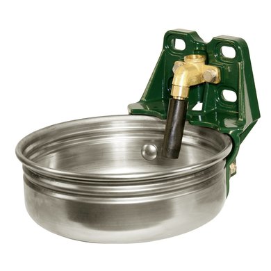 Kerbl Water Bowl Stainless Steel with Tube Valve